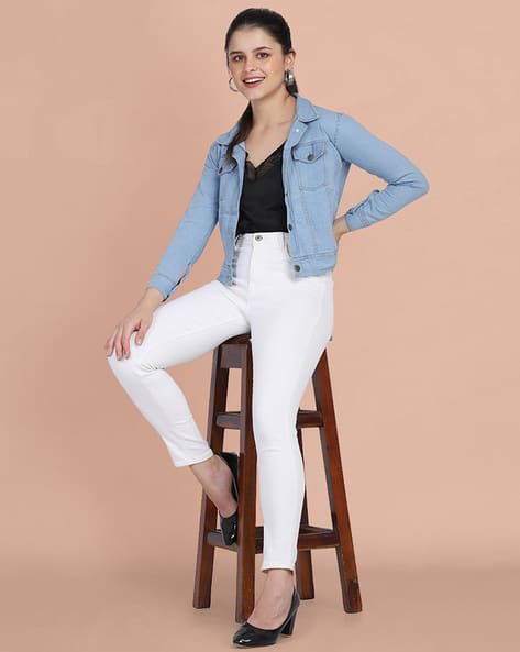 Women's Light Blue Denim Jacket