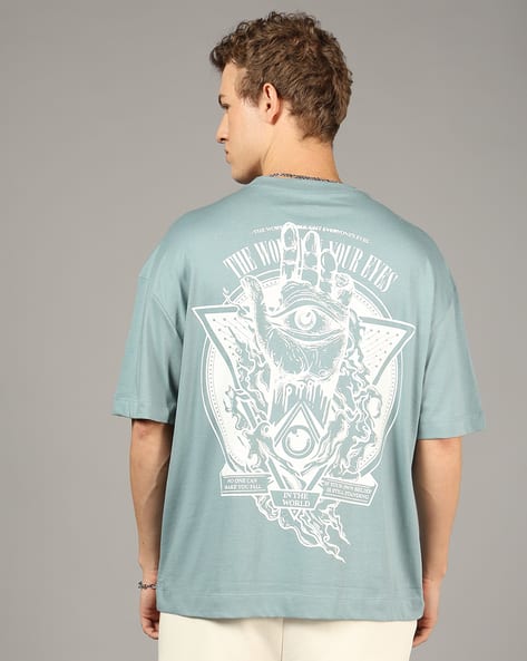 Oversized Back Custom Graphic Tee